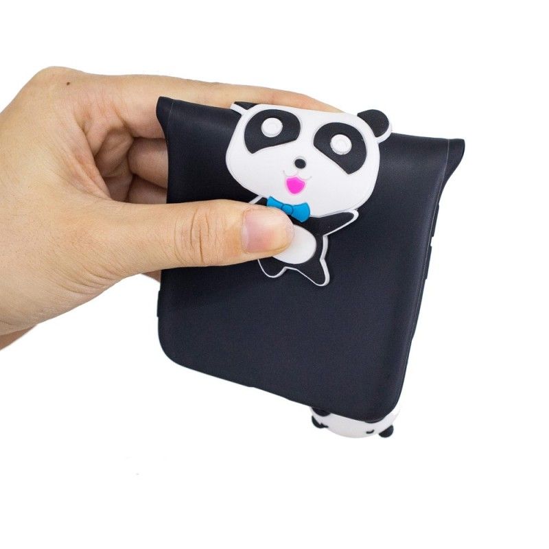 Kuori Samsung Galaxy S10 Plus Punainen 3D Minun Panda