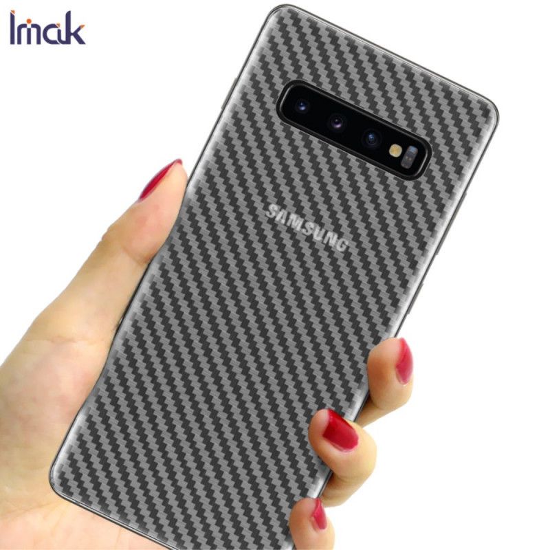 Takasuojakalvo Samsung Galaxy S10 Plus Carbon Imak