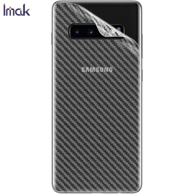 Takasuojakalvo Samsung Galaxy S10 Plus Carbon Imak