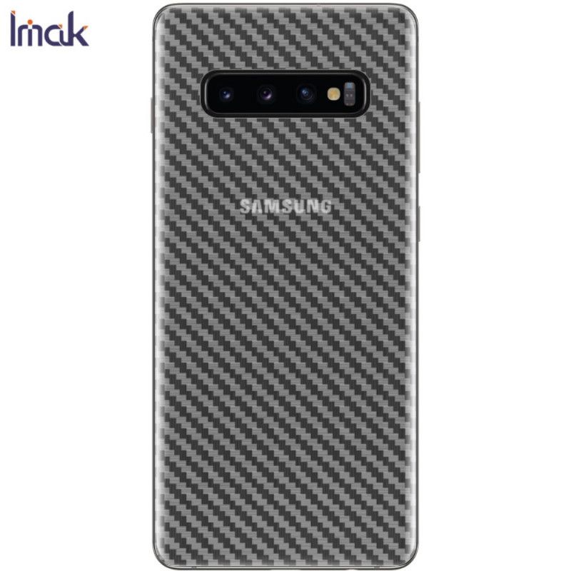 Takasuojakalvo Samsung Galaxy S10 Plus Carbon Imak