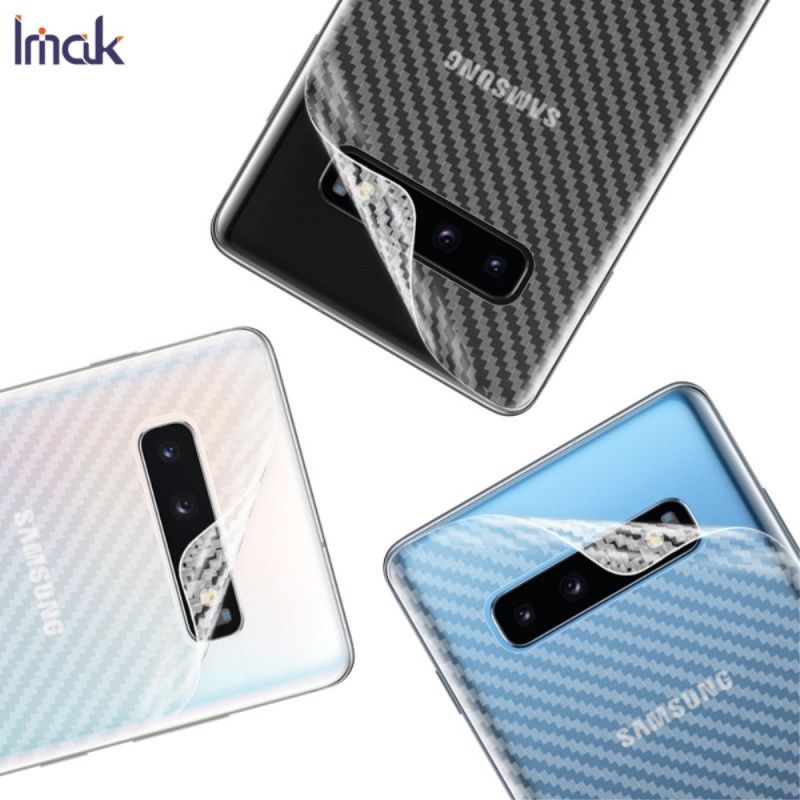 Takasuojakalvo Samsung Galaxy S10 Plus Carbon Imak