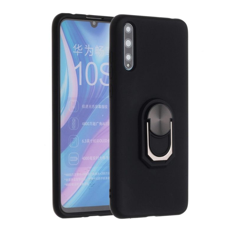 Case Kuoret Huawei P Smart S Punainen Musta Puhelinkuoret Metalloitu Rengastuki