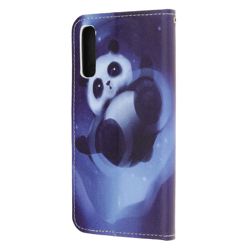 Nahkakotelo Huawei P Smart S Puhelinkuoret Pandatila Tangoilla