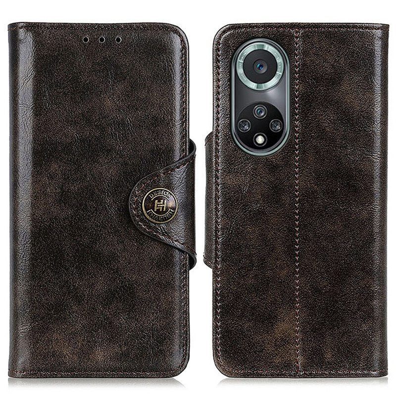 Kotelot Honor 50 Pro Pro Faux Leather Kiiltävä Khazneh