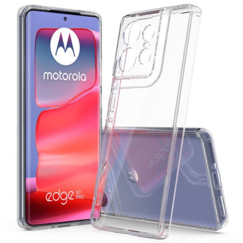 Case Motorola Edge 50 Pro Puhelinkuoret Läpinäkyvä