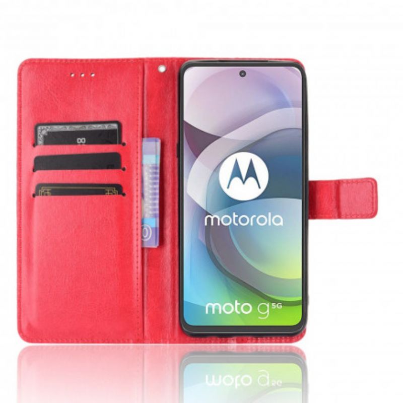 Flip Kotelot Moto G 5g Flashy Faux Leather