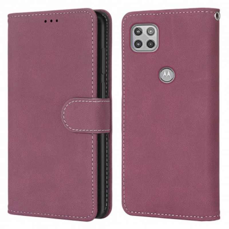 Kotelot Moto G 5g Style Leather Vintage Couture