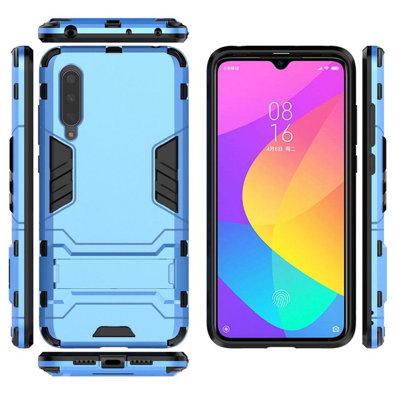 Case Kuoret Xiaomi Mi 9 Lite Harmaa Musta Puhelinkuoret Erittäin Kestävä