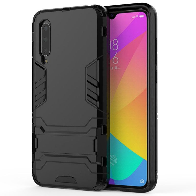 Case Kuoret Xiaomi Mi 9 Lite Harmaa Musta Puhelinkuoret Erittäin Kestävä