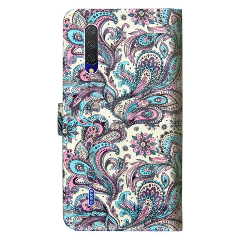 Flip Case Xiaomi Mi 9 Lite Kuvioidut Kukat