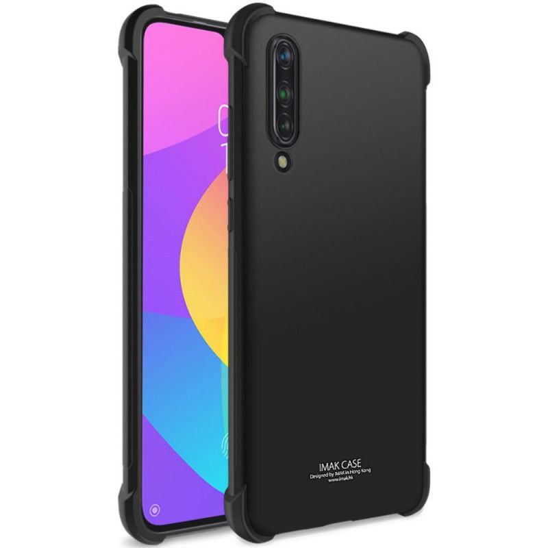 Kuori Xiaomi Mi 9 Lite Harmaa Musta Imak-Elokuvan Kanssa