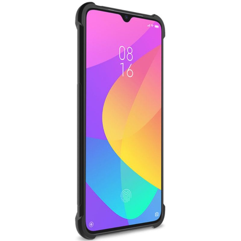 Kuori Xiaomi Mi 9 Lite Harmaa Musta Imak-Elokuvan Kanssa