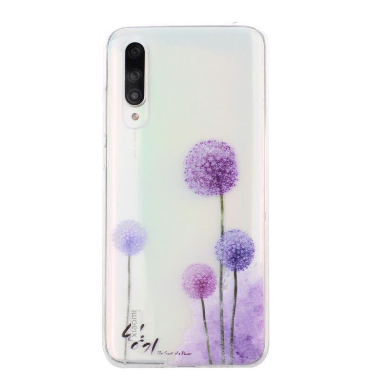 Kuori Xiaomi Mi 9 Lite Läpinäkyvät Värilliset Voikukat