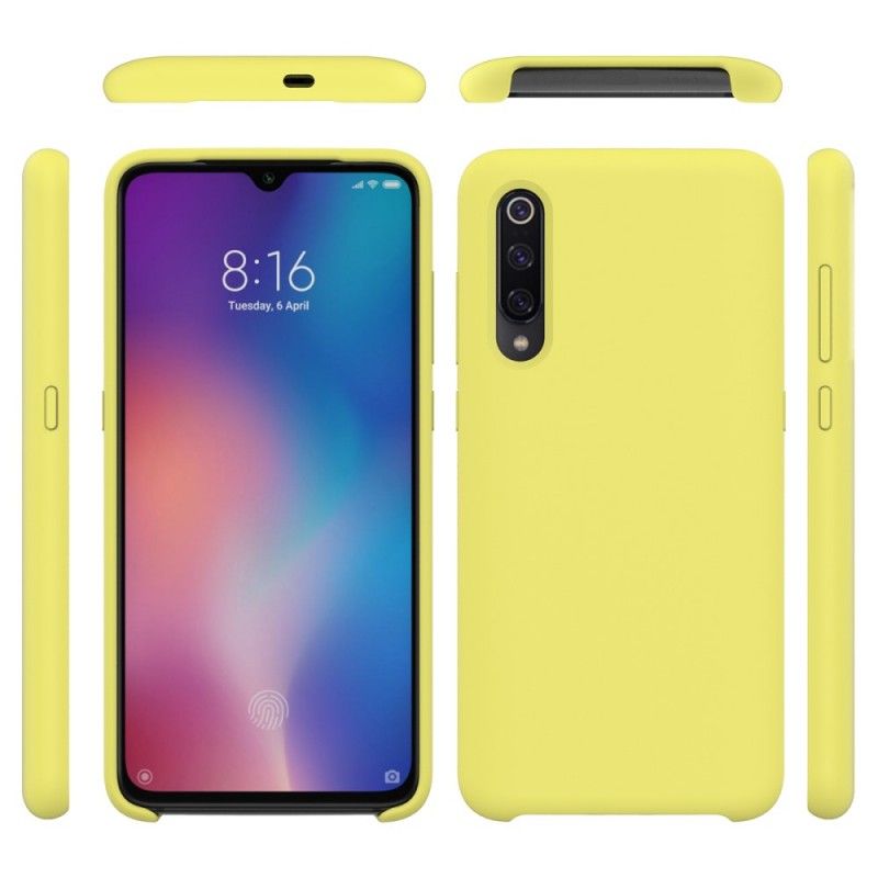 Case Kuoret Xiaomi Mi 9 Vaaleanpunainen Musta Puhelinkuoret Silikonineste