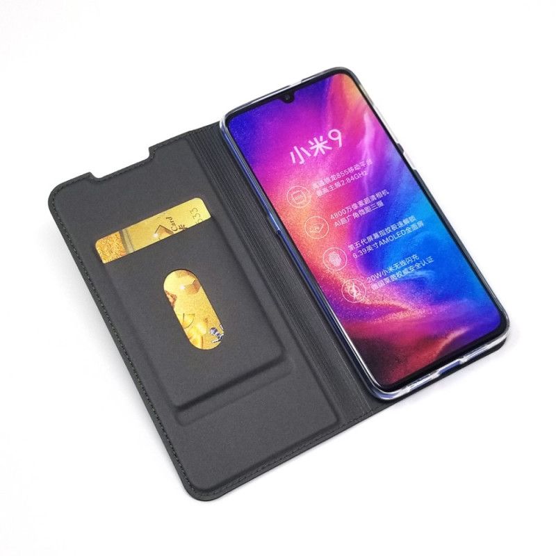 Flip Kotelot Xiaomi Mi 9 Kulta Musta Harmoninen