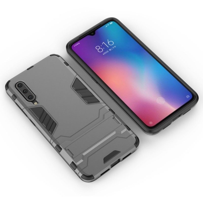 Kuori Xiaomi Mi 9 Punainen Musta Erittäin Kestävä Kieli