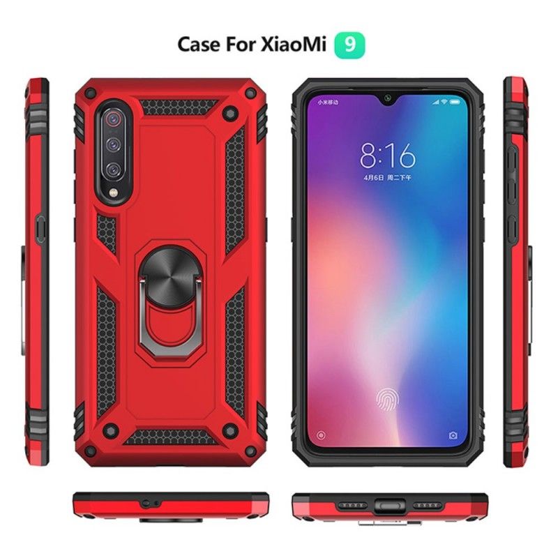 Kuori Xiaomi Mi 9 Ruusukulta Premium-Rengas