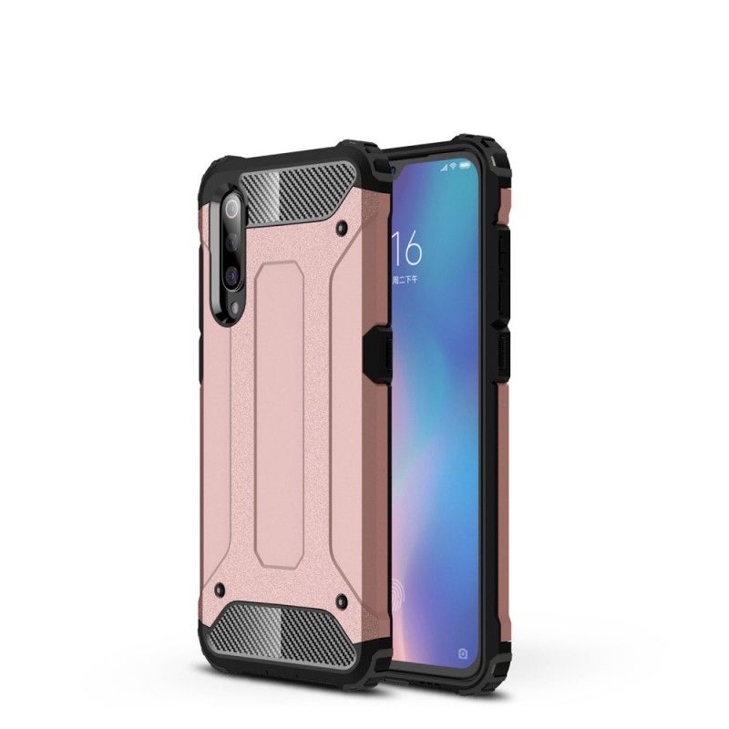 Kuori Xiaomi Mi 9 Valkoinen Musta Perhe