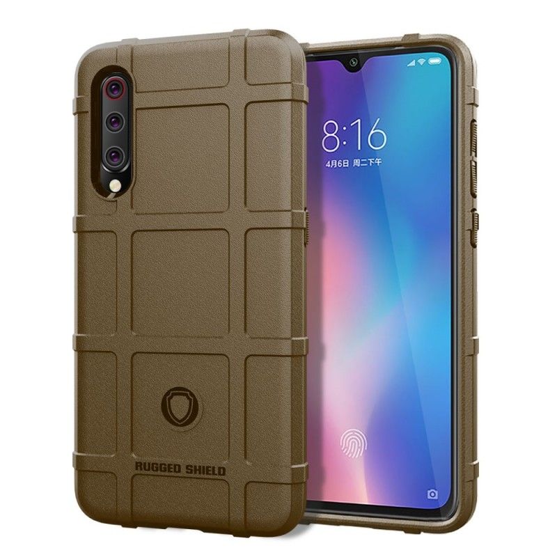 Kuori Xiaomi Mi 9 Vihreä Musta Kestävä Kilpi