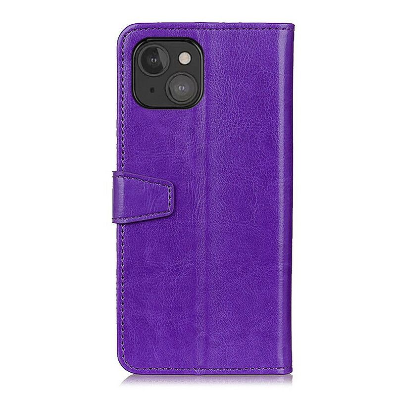 Flip Kotelot iPhone 13 Mini Classic Faux Leather