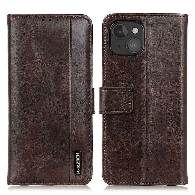 Flip Kotelot iPhone 13 Mini Khazneh Elegance Leather Style