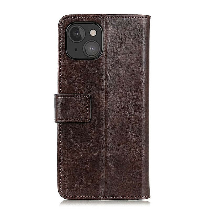 Flip Kotelot iPhone 13 Mini Khazneh Elegance Leather Style