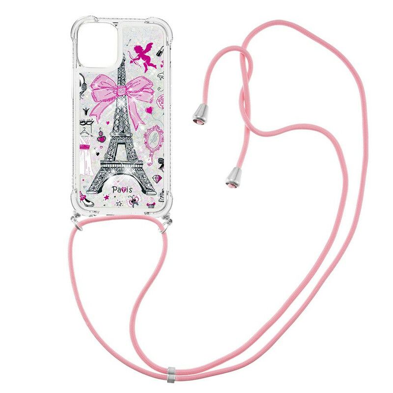 Kuori Case iPhone 13 Mini Puhelinkuoret À Cordon Eiffel Tower