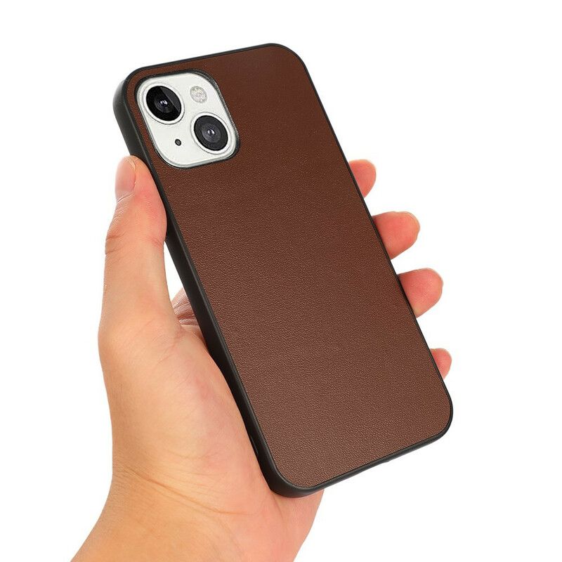 Kuori Case iPhone 13 Mini Puhelinkuoret Aitoa Nahkaa