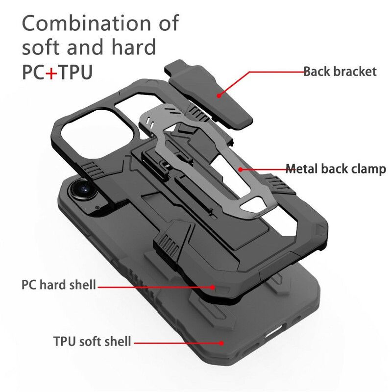 Kuori Case iPhone 13 Mini Puhelinkuoret Robotti Vyöpidikkeellä