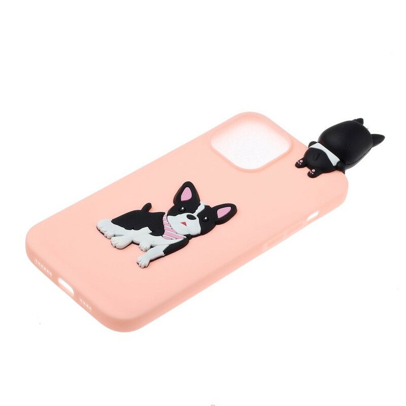 Kuori iPhone 13 Mini Flavien The Dog 3d