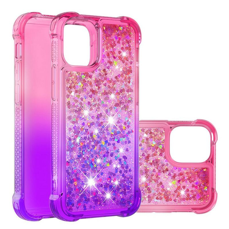 Kuori iPhone 13 Mini Glitter Colors