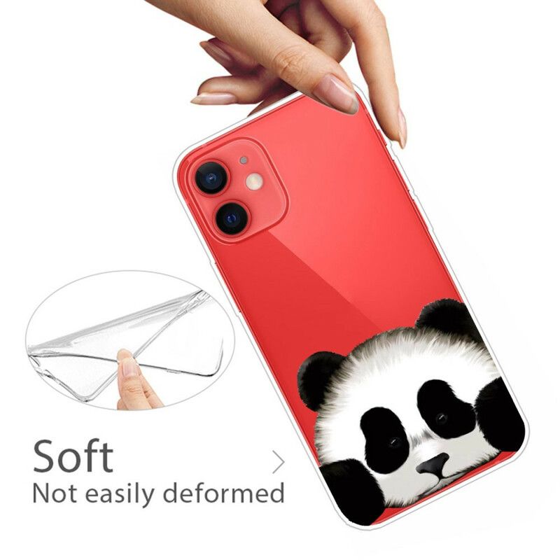 Kuori iPhone 13 Mini Läpinäkyvä Panda Suojakuori