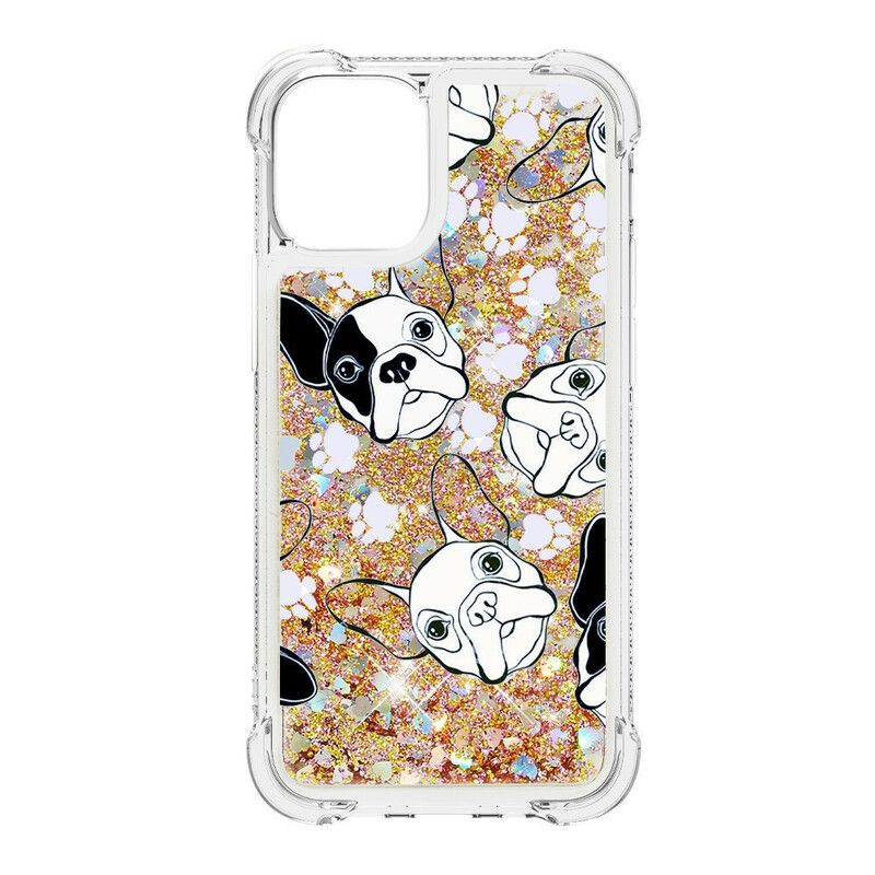 Kuori iPhone 13 Mini Mr Dog Sequins