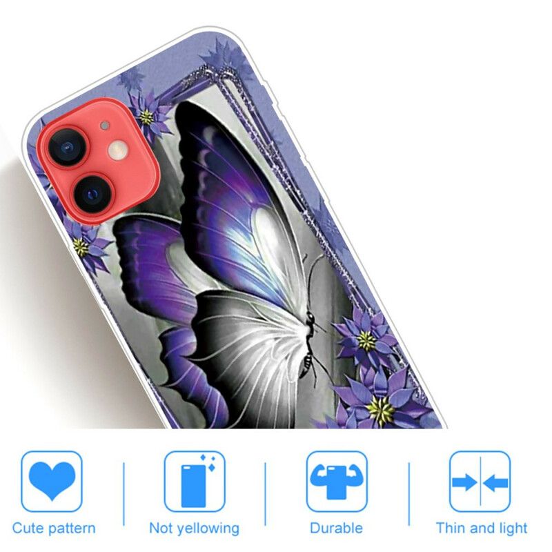 Kuori iPhone 13 Mini Royal Butterfly Suojakuori