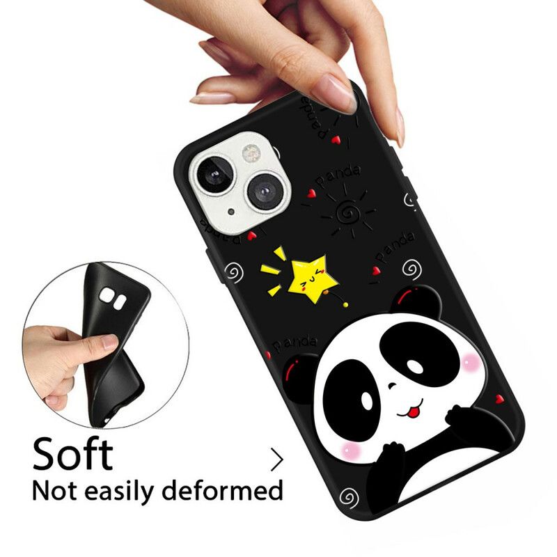 Kuori iPhone 13 Mini Star Panda Suojakuori