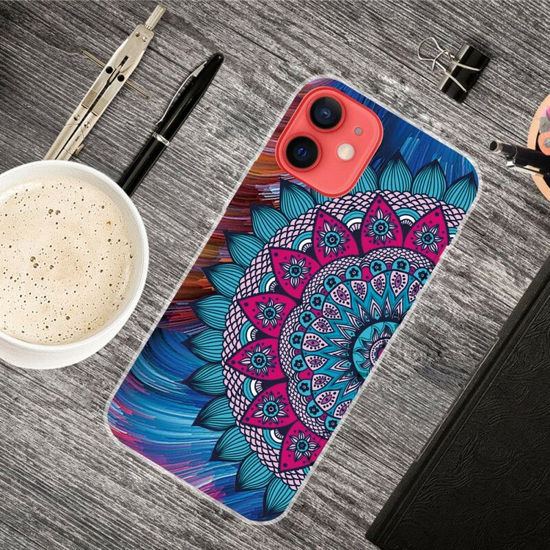 Kuori iPhone 13 Mini Värikäs Mandala Suojakuori