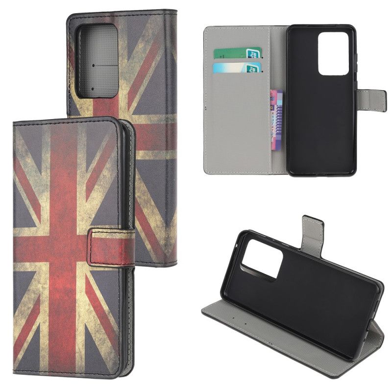 Flip Case Samsung Galaxy S20 Ultra Englannin Lippu