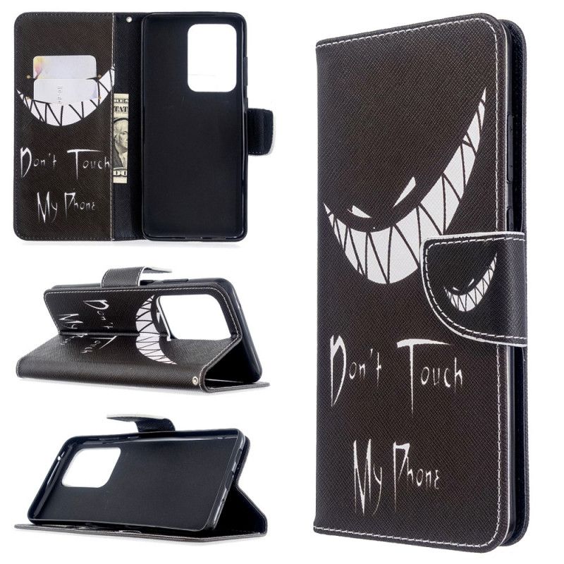 Flip Case Samsung Galaxy S20 Ultra Paholainen Puhelin