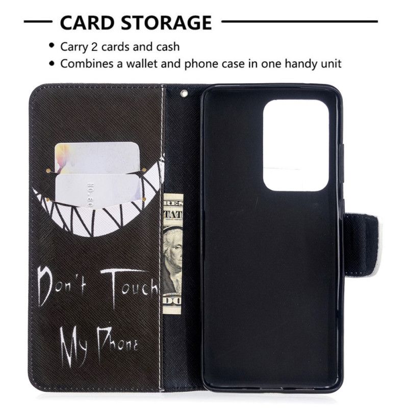 Flip Case Samsung Galaxy S20 Ultra Paholainen Puhelin