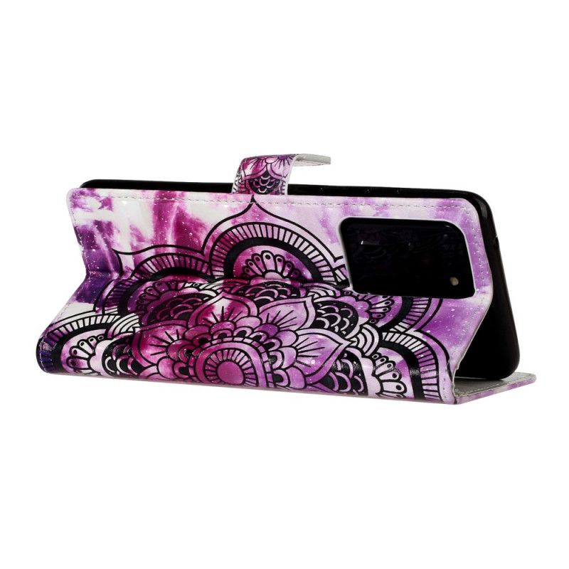 Kotelot Samsung Galaxy S20 Ultra Violetti Mandala Suojakuori