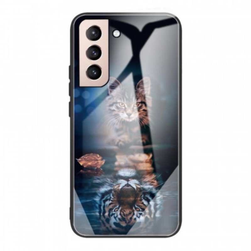 Case Samsung Galaxy S22 5G My Tiger Tempered Glass