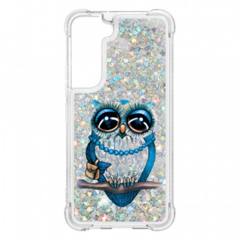 Kuori Samsung Galaxy S22 5G Neiti Owl Sequins