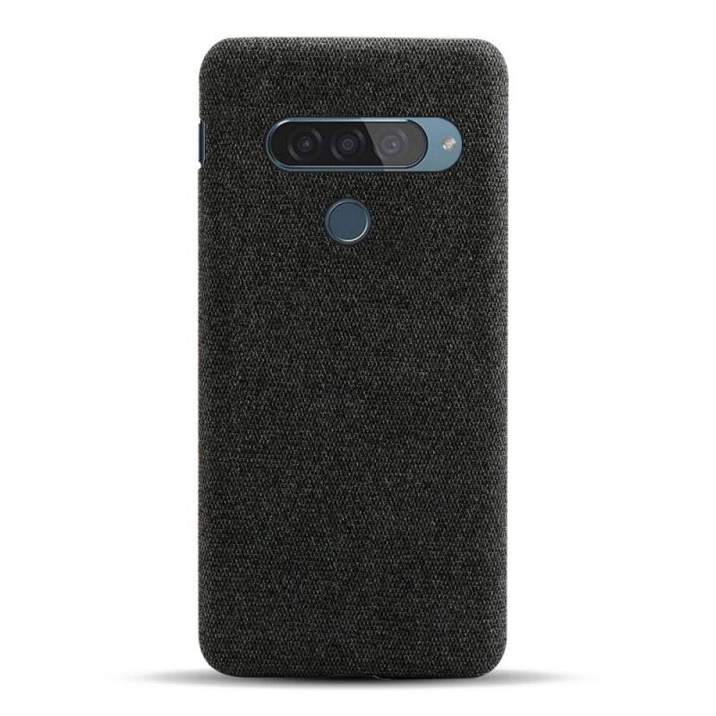 Case Kuoret ThinQ LG G8S ThinQ Punainen Musta Puhelinkuoret Ksq-Kankaan Rakenne