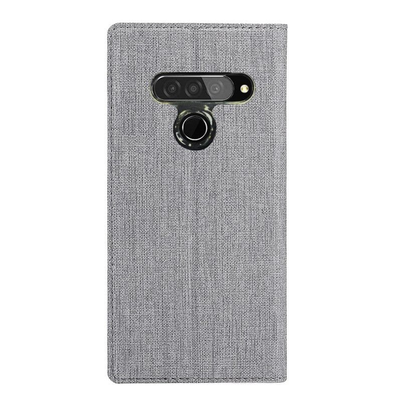 Flip Kotelot ThinQ LG G8S ThinQ Harmaa Musta Kuvioitu