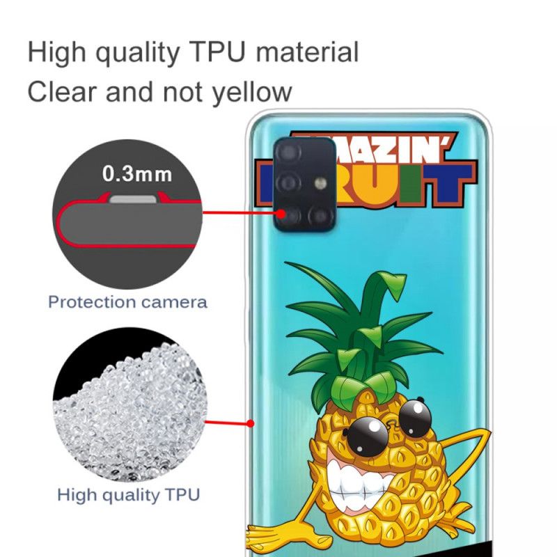 Case Kuoret Samsung Galaxy A71 Puhelinkuoret Hämmästyttävä Hedelmä