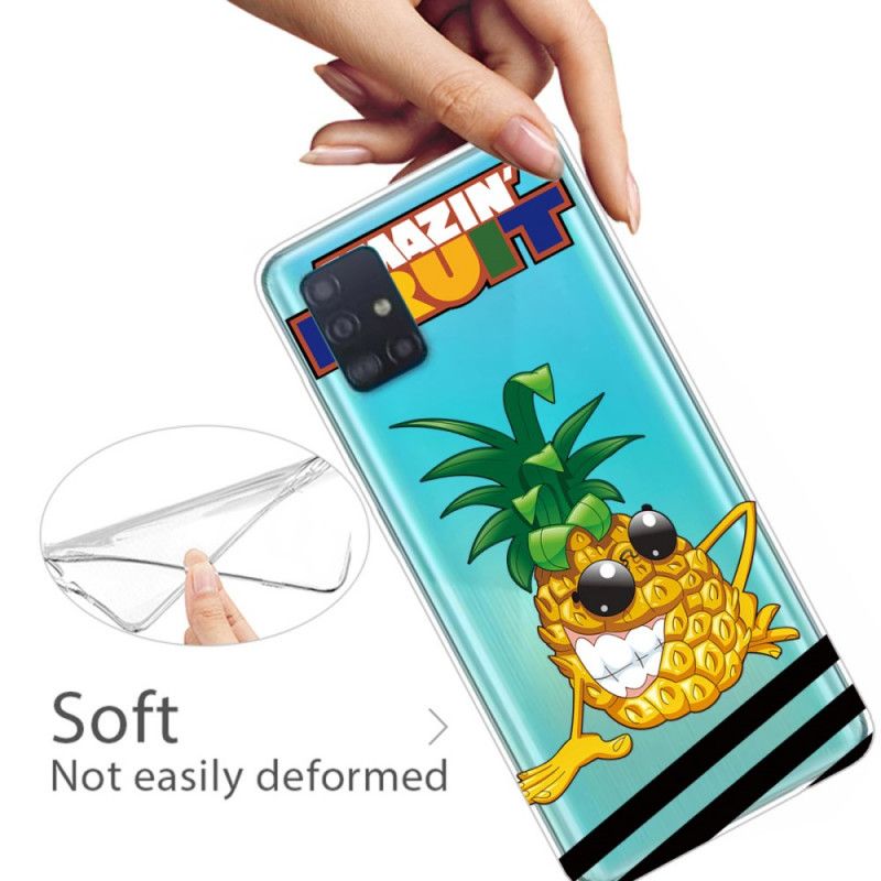 Case Kuoret Samsung Galaxy A71 Puhelinkuoret Hämmästyttävä Hedelmä