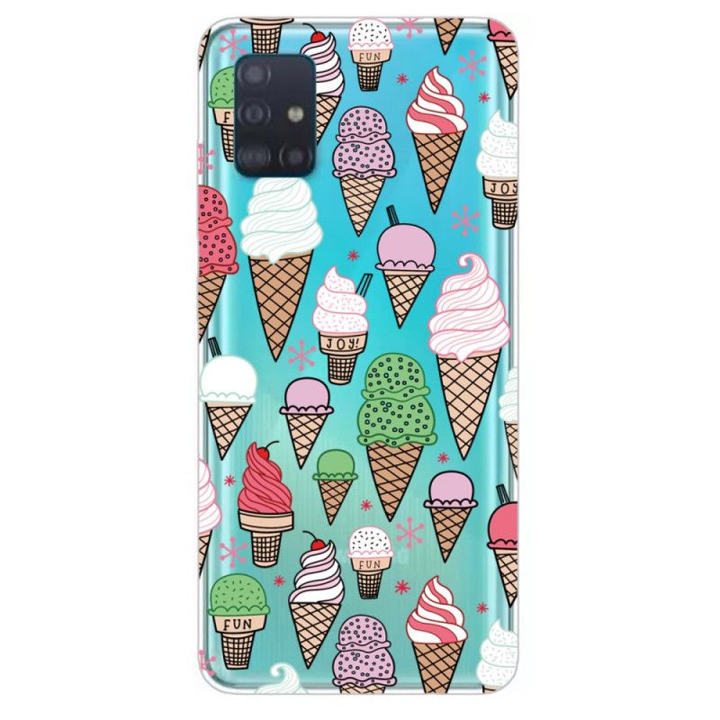 Case Kuoret Samsung Galaxy A71 Puhelinkuoret Kermajäätelö