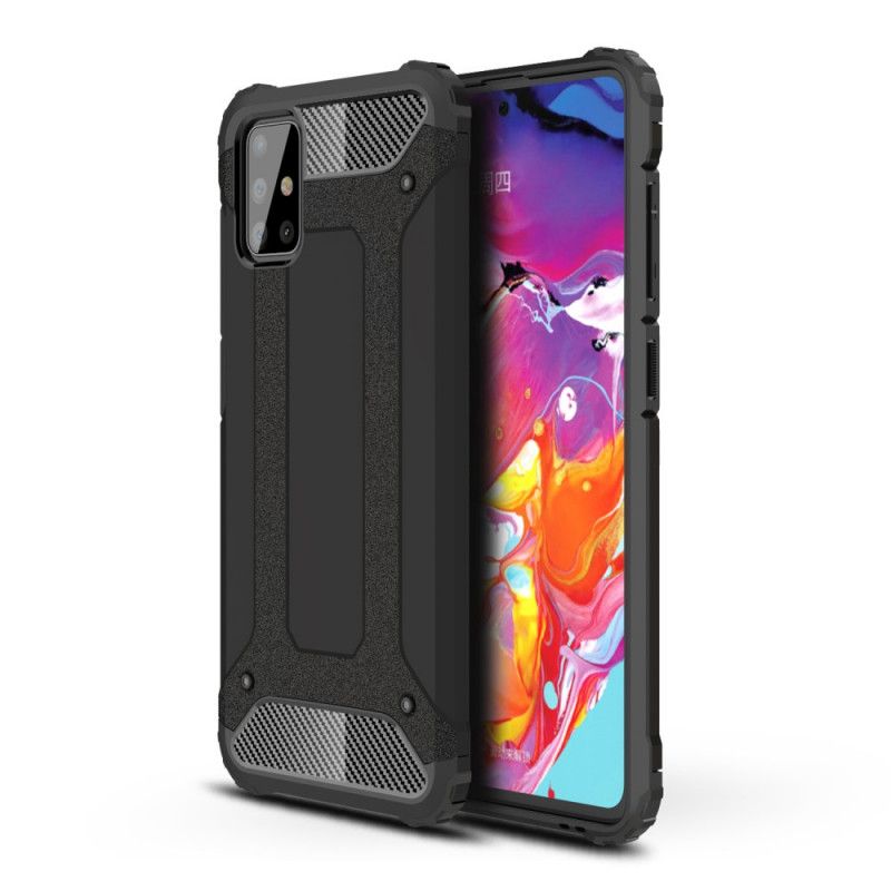 Case Kuoret Samsung Galaxy A71 Punainen Musta Puhelinkuoret Perhe