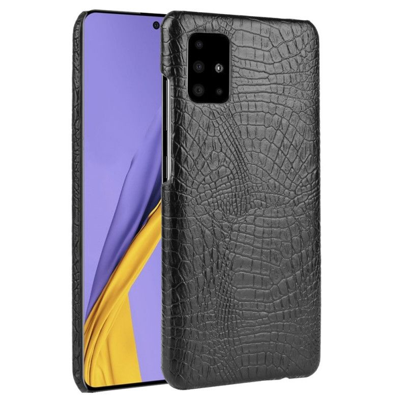 Case Kuoret Samsung Galaxy A71 Valkoinen Musta Puhelinkuoret Krokotiilin Ihovaikutus