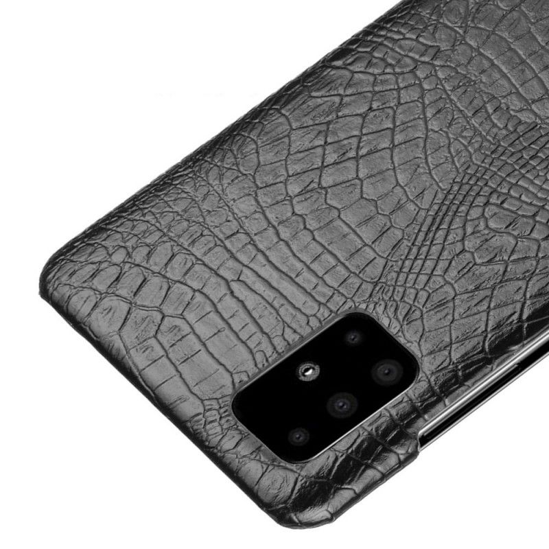 Case Kuoret Samsung Galaxy A71 Valkoinen Musta Puhelinkuoret Krokotiilin Ihovaikutus